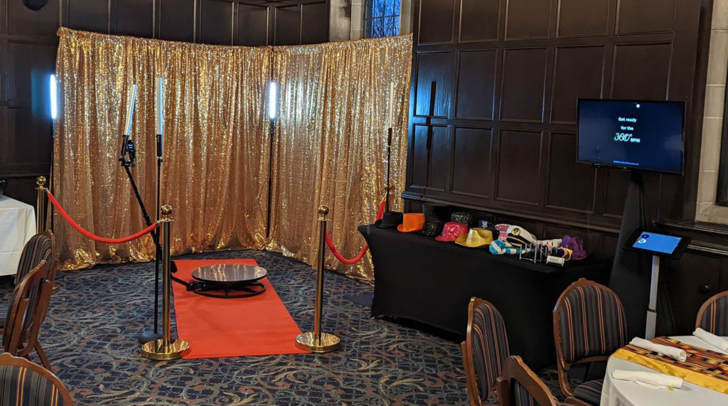NWI Photo Booth Rental 360 Spin Booth